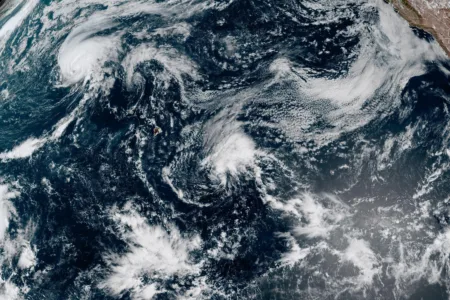 Tropical Storm Moke forms on track to bring heavy rain and winds to Hawaii